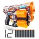 Бластер X-Shot Skins Dread, Sonic, Retro, 12 патроны
