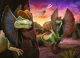 Puzzle Trefl Exploreaza lumea dinozaurilor, 20 el. foto