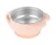 Bol termoizolant din inox KikkaBoo Cat Pink, 400 ml foto