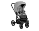 Carucior 2 in 1 KikkaBoo Amani Grey foto