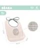 Baveta din plastic Beaba Pink