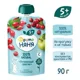 Piure ФрутоНяня din mere, macies si merisoare (5+ luni), 90 g foto