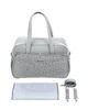 Сумка для мамы KikkaBoo Chelsea Dots Grey