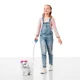 Интерактивная игрушка Pets Alive Белый щенок с розовым бантиком