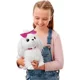 Интерактивная игрушка Pets Alive Белый щенок с розовым бантиком