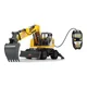Masina Dickie Excavator cu telecomanda Liebherr, 53 cm foto