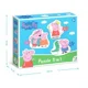 Puzzle 3 in 1 Familia Peppa Pig, Dodo