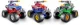 Masinuta Zuru Metal Machines Monster Truck Wars Jawesome, 28 cm