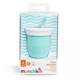 Cana din silicon cu pai Munchkin Mint, 118 ml