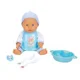 Papusa bebelus Dollz n More Bebelo Lunch Time, cu sunete si accesorii, 35 cm