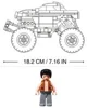 Конструктор Sluban Monster Truck с инерцией, 264 эл. foto