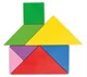 Joc educativ de masa Pilsan Tangram foto