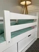 Кровать Goydalka Taddy с ящиком Белая 160x80см