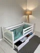 Кровать Goydalka Taddy с ящиком Белая 160x80см