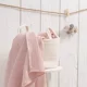 Муслиновая пеленка Perina Розовая 130х100см foto
