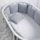 Защита для детской кроватки Perina Soft Cotton Голубой foto