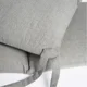 Protectie pentru patut Perina Soft Cotton Gri/Oliva foto