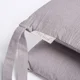 Защита для детской кроватки Perina Soft Cotton Серо-лиловый foto