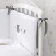 Lenjerie de pat pentru copii Perina Teddy Love Gri/Oliva foto