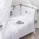 Lenjerie de pat pentru copii Perina Teddy Love Gri/Oliva foto