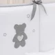 Lenjerie de pat pentru copii Perina Teddy Love Gri/Oliva foto
