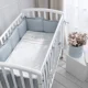 Lenjerie de pat pentru copii Perina Toys Sateen Collection Acvamarin foto