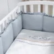 Lenjerie de pat pentru copii Perina Toys Sateen Collection Acvamarin foto