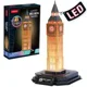 Puzzle 3D CubicFun Big Ben cu iluminare LED, 32 el.