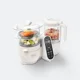 Многофункциональный кухонный комбайн 5 в 1 Babymoov Nutribaby+ Mineral Beige