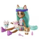 Set de joaca Enchantimals Colectia Prietenii bebelusi Corgi Krizia si Shuo