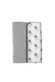 Муслиновые пеленки Beaba Mirage Grey/Jungle, 120x120 см, 2 шт.