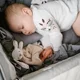 Patura-jucarie moale BabyOno Baby Bunny