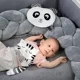 Jucarie de imbratisat BabyOno Happy Panda Blink&Smile