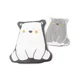 Perna termica anti-colici din bumbac organic Doomoo Snoogy Bear cu samburi naturali