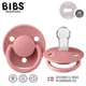 Suzeta rotunda BIBS De Lux Dusty Pink din silicon (0-36 luni) foto