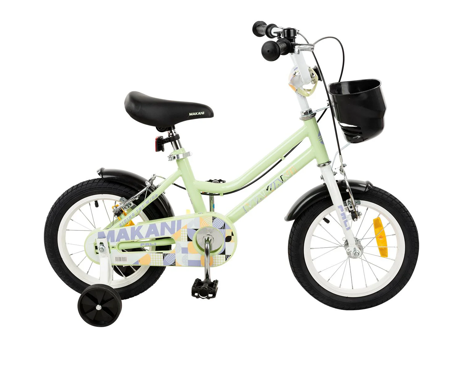 Велосипед Makani 14'' Pali Green foto