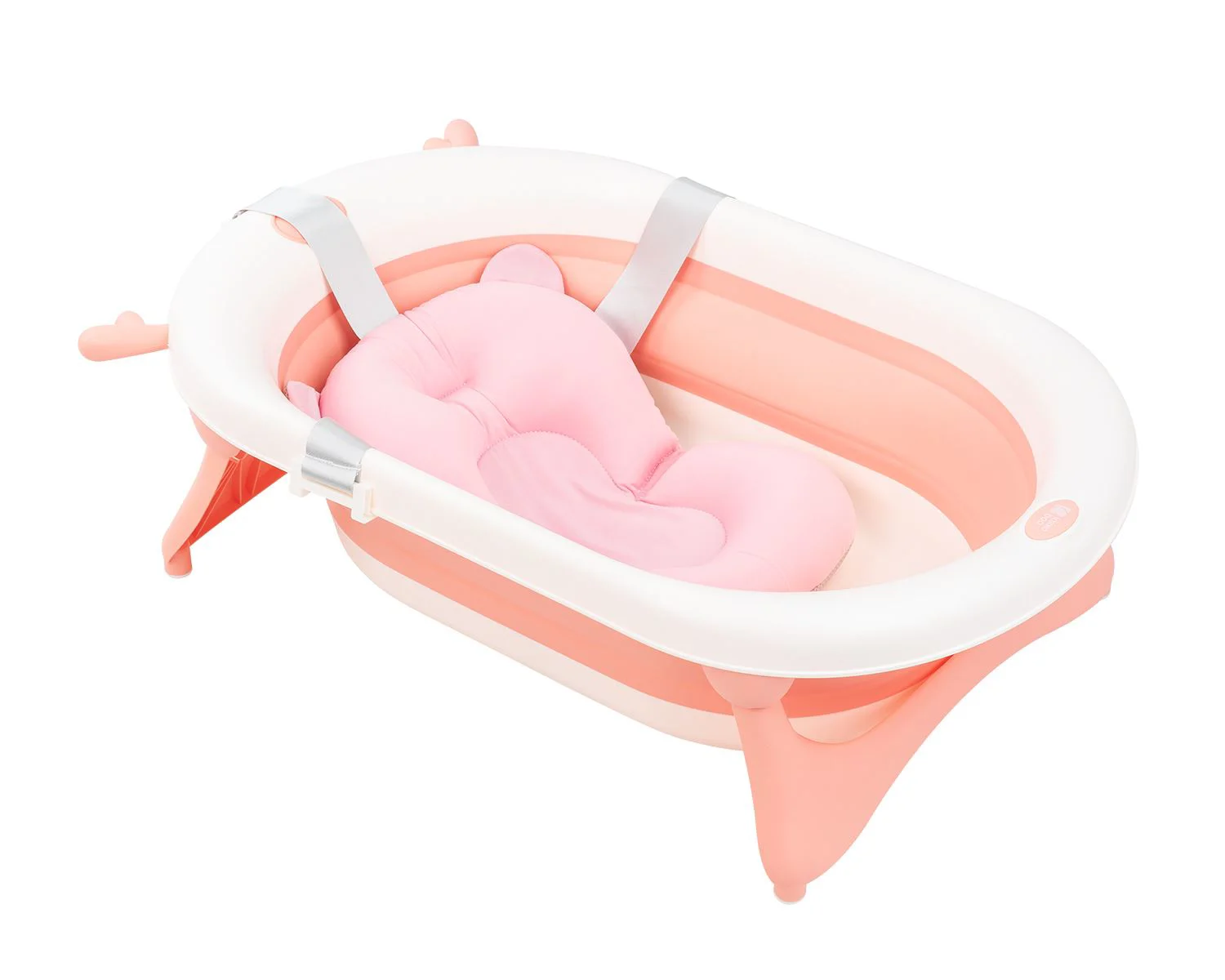 Гамак для ванны KikkaBoo Soft Bath Bear Pink