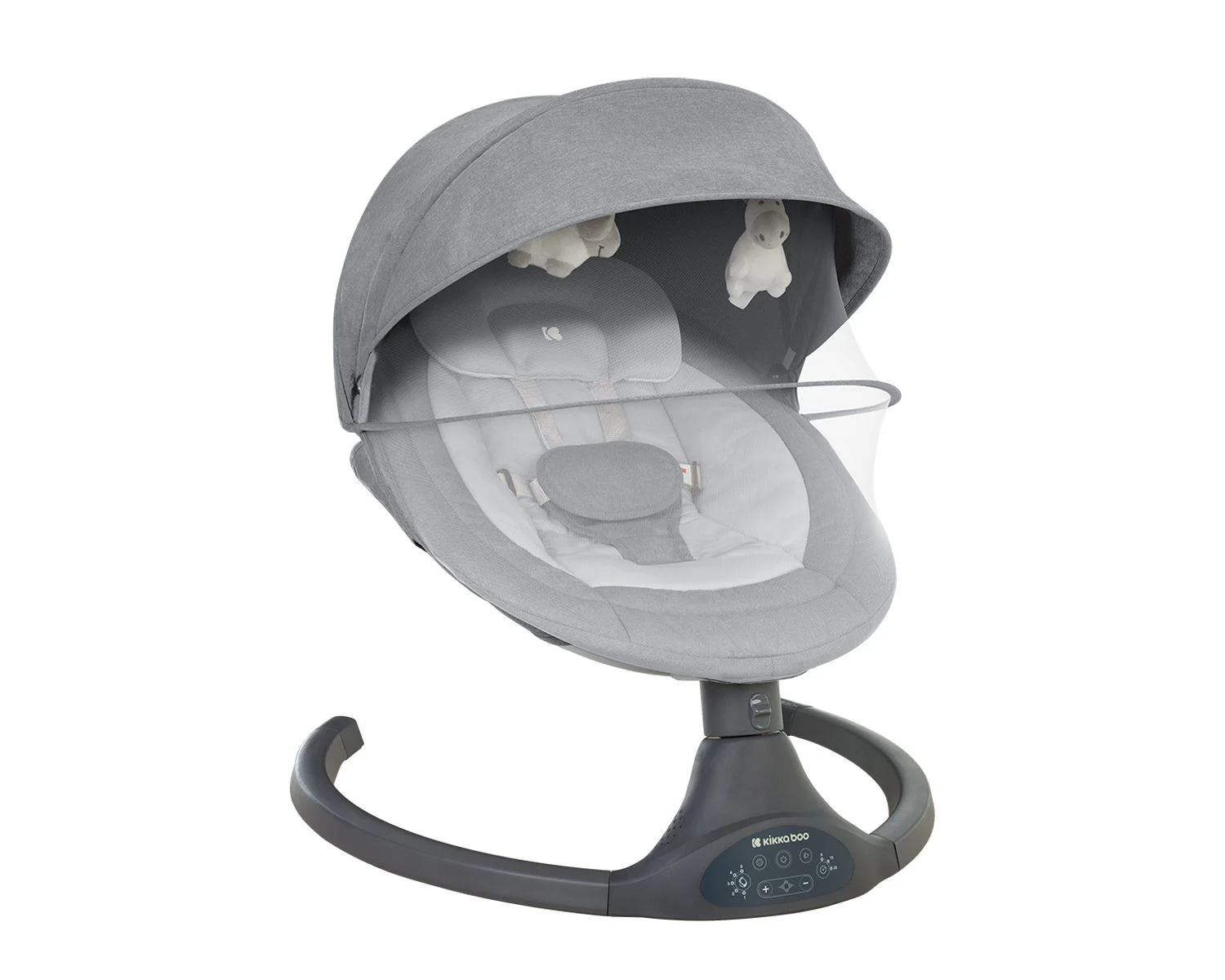 Электрические качели KikkaBoo Codie Light Grey
