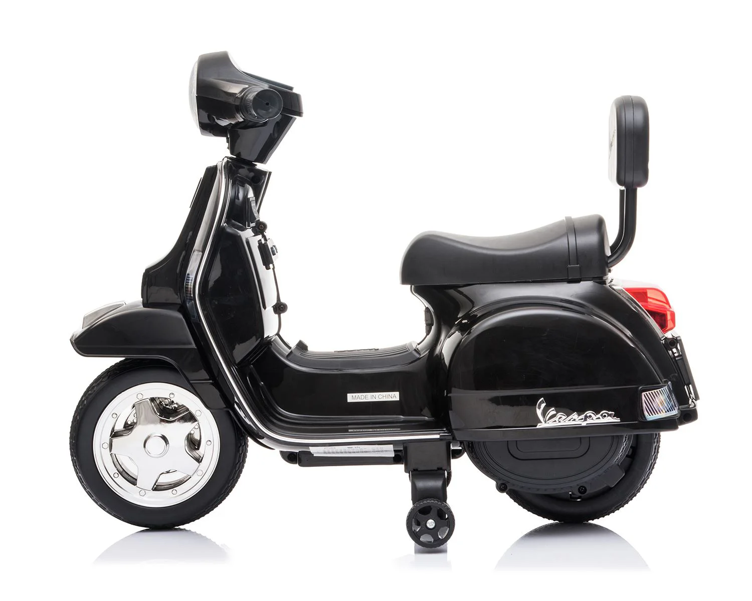 Электрический мотоцикл KikkaBoo Vespa PX150 Black