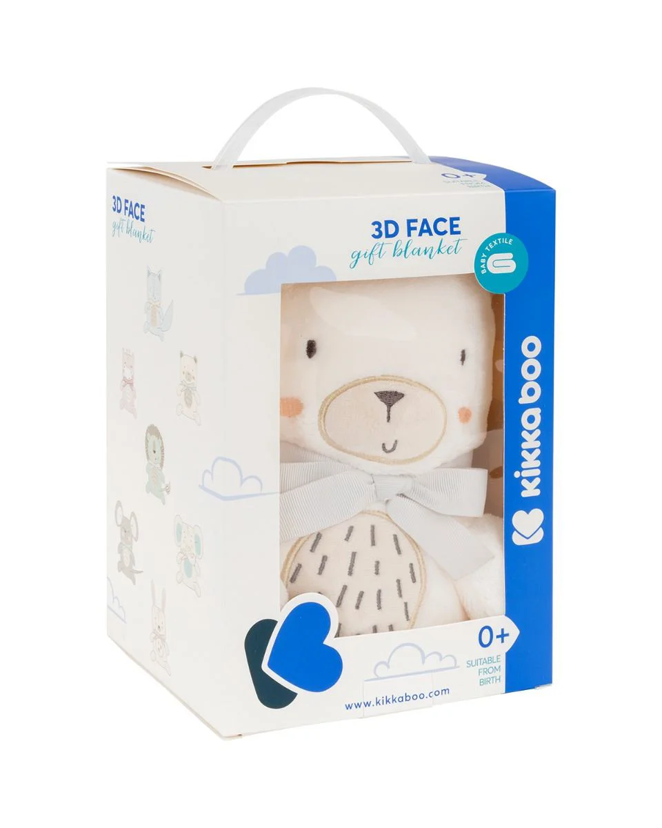 Одеяло с вышивкой 3D KikkaBoo My Teddy