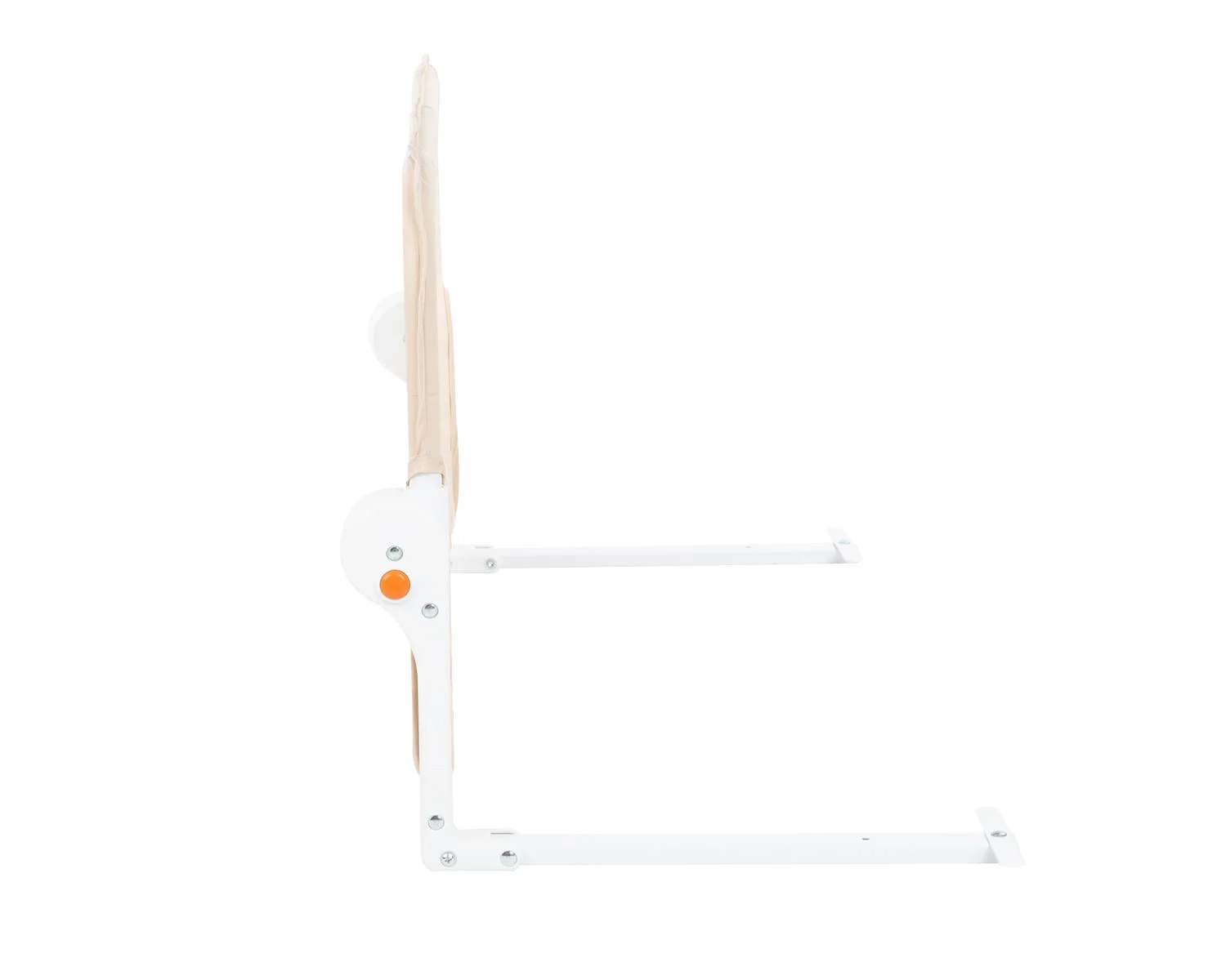 Боковая защита для кроватки KikkaBoo I Am Safe Beige, 102 см