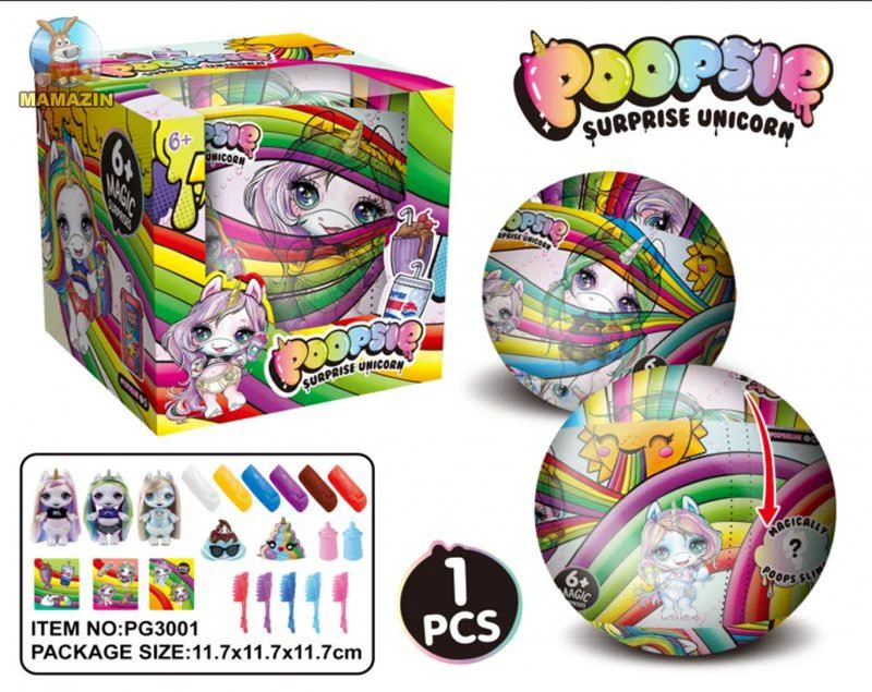 Игровой набор- сюрприз Essa Toys Пупс Eдинорог