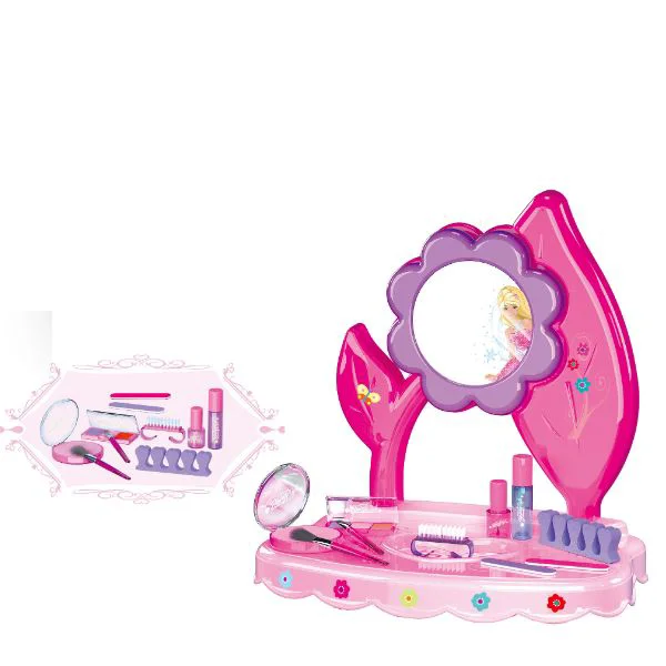 Игровой набор Essa Toys Tуалетный столик, Розовый