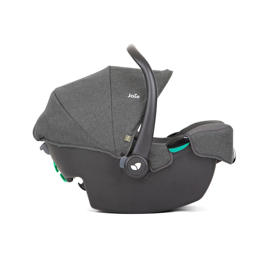 Scoica auto Joie i-Snug 2 Shell Gray cu tetiera reglabila, nastere-75 cm foto
