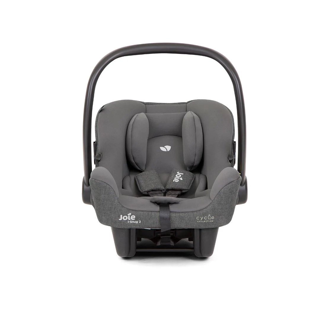 Scoica auto Joie i-Snug 2 Shell Gray cu tetiera reglabila, nastere-75 cm foto