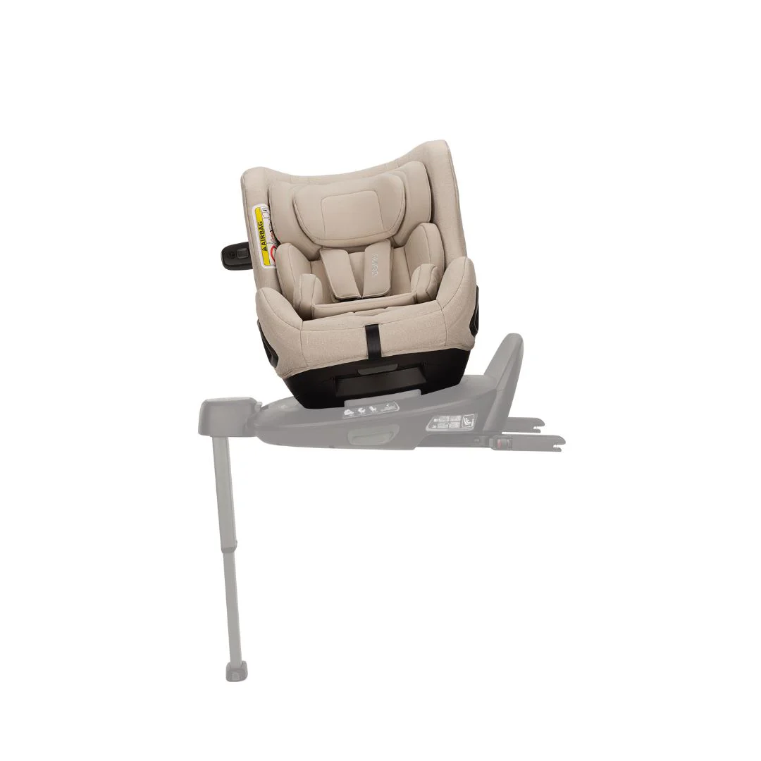 Scaun auto rotativ i-Size Nuna TODL Next Biscotti, 40-105 cm