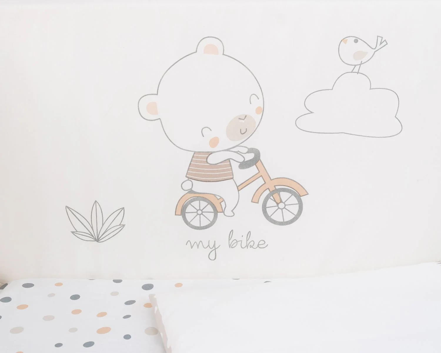 Комплект постельного белья 140х70 см KikkaBoo My Teddy, 2 шт. foto