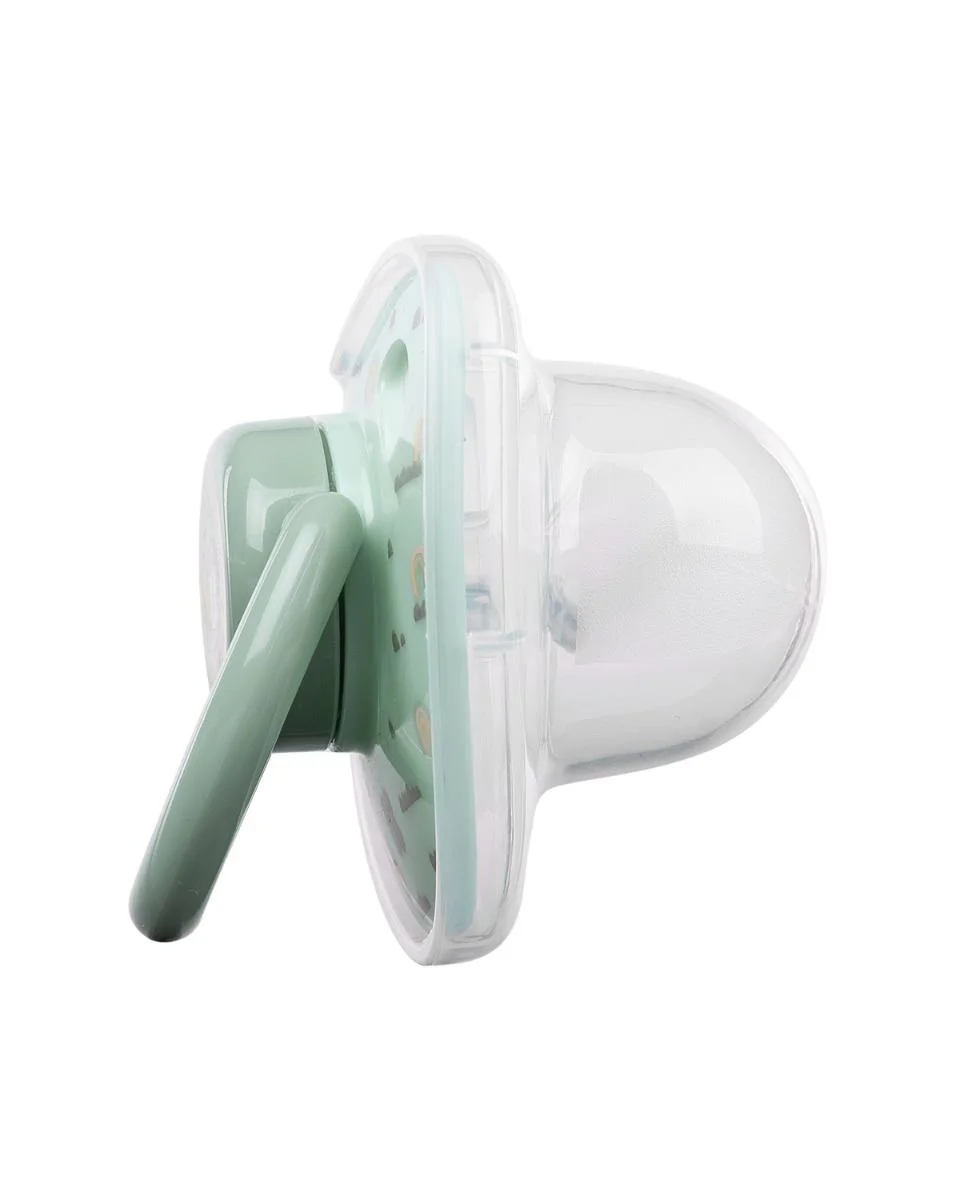 Suzete ortodontice din silicon KikkaBoo Savanna Mint (6-18 luni), 2 buc. foto