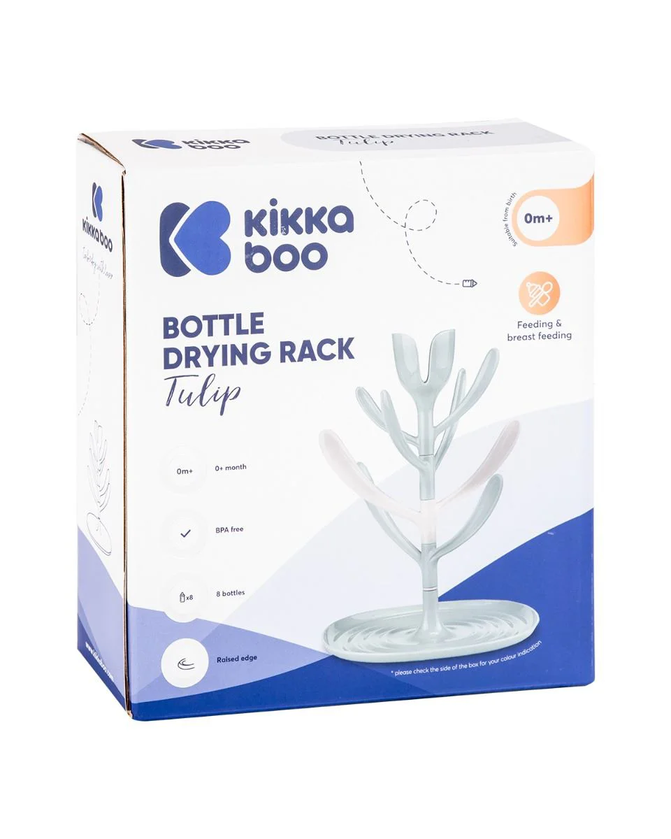 Сушилка для бутылочек KikkaBoo Tulip Grey