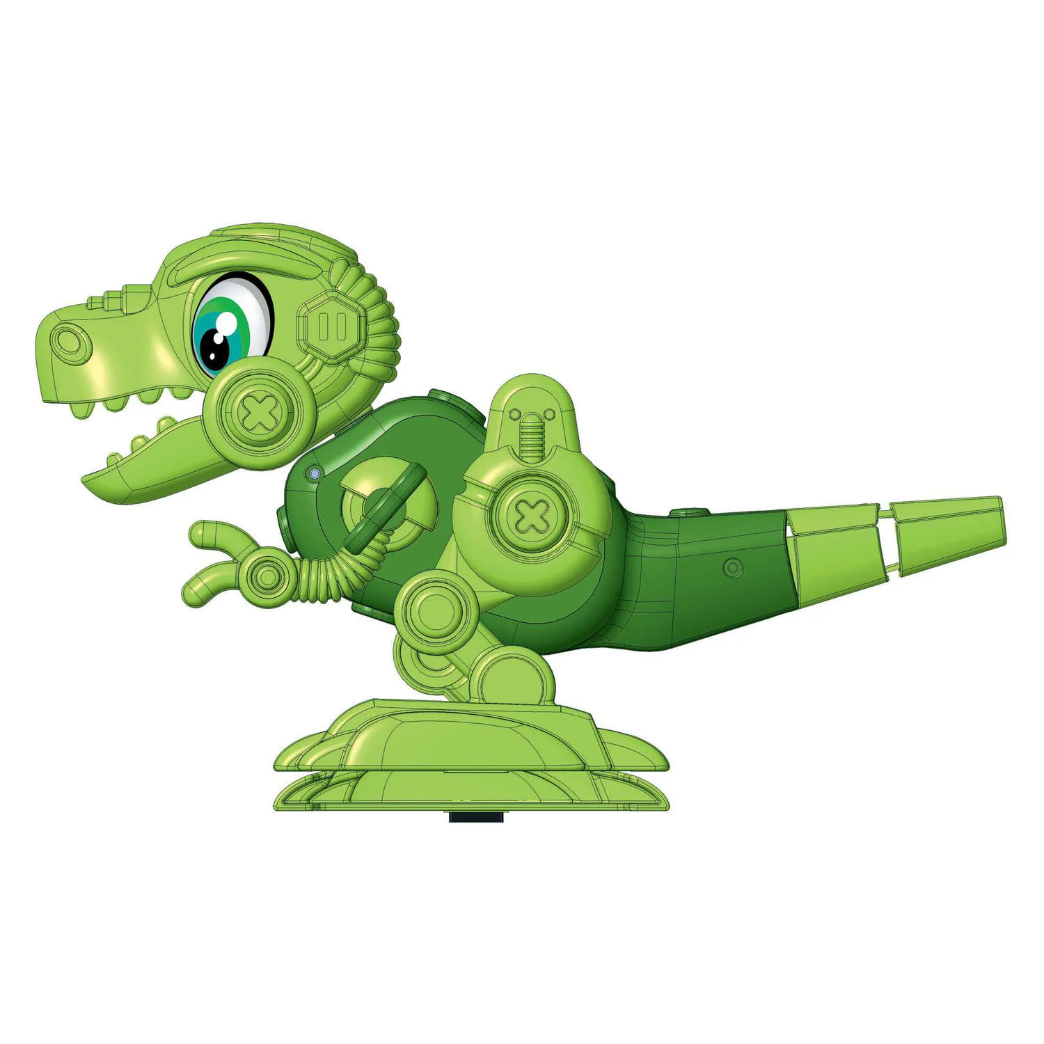 Set de constructie Clementoni Dinozaurul T-Rex